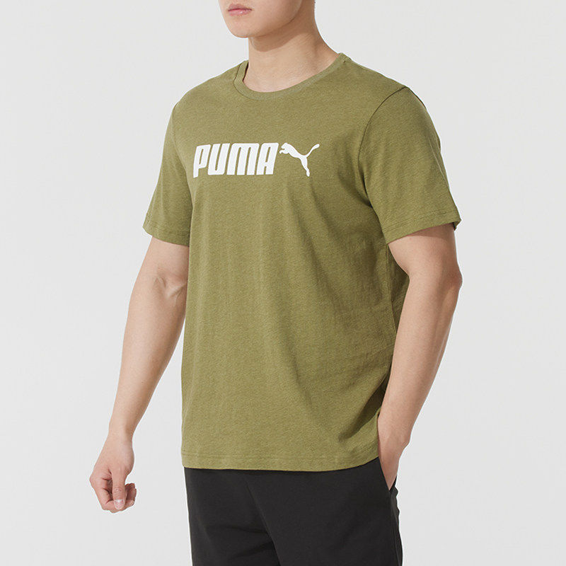 Puma彪马男服官方旗舰正品圆领户外休闲服透气运动短袖舒适T恤