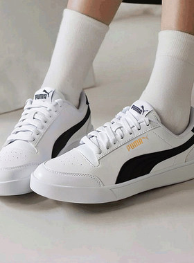 Puma彪马板鞋男女鞋Shuffle简约小白鞋时尚休闲鞋低帮训练运动鞋