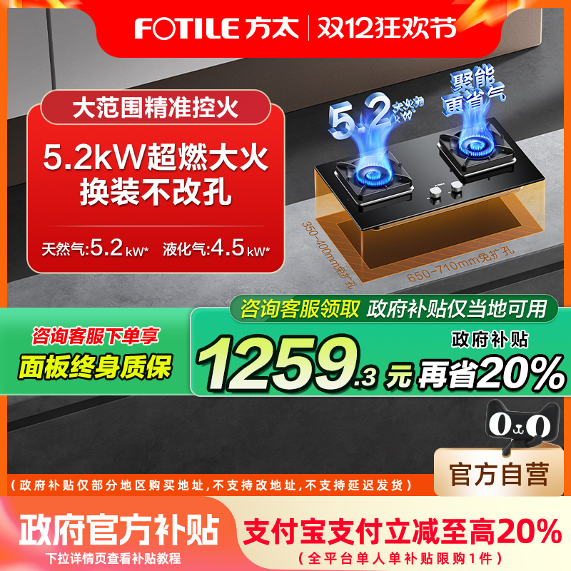 方太02-TH29B家用燃火灶