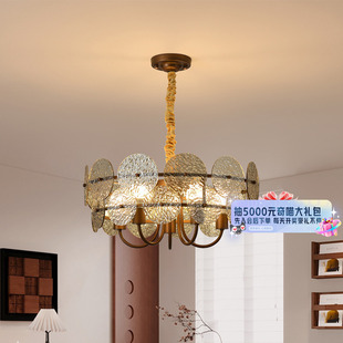 【国补15%】绿源客厅主灯中古风2025新款宋式美学高级感吊灯18