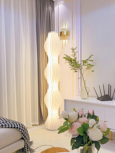 草裙灯2025新款落地灯客厅艺术卧室沙发旁边摆件氛围灯北欧白色18