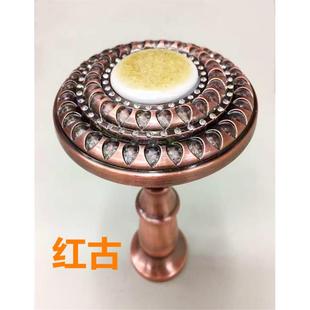 欧式 新款 合金镶钻陶瓷挂钩窗帘精品壁钩墙钩奢华直杆绑带钩