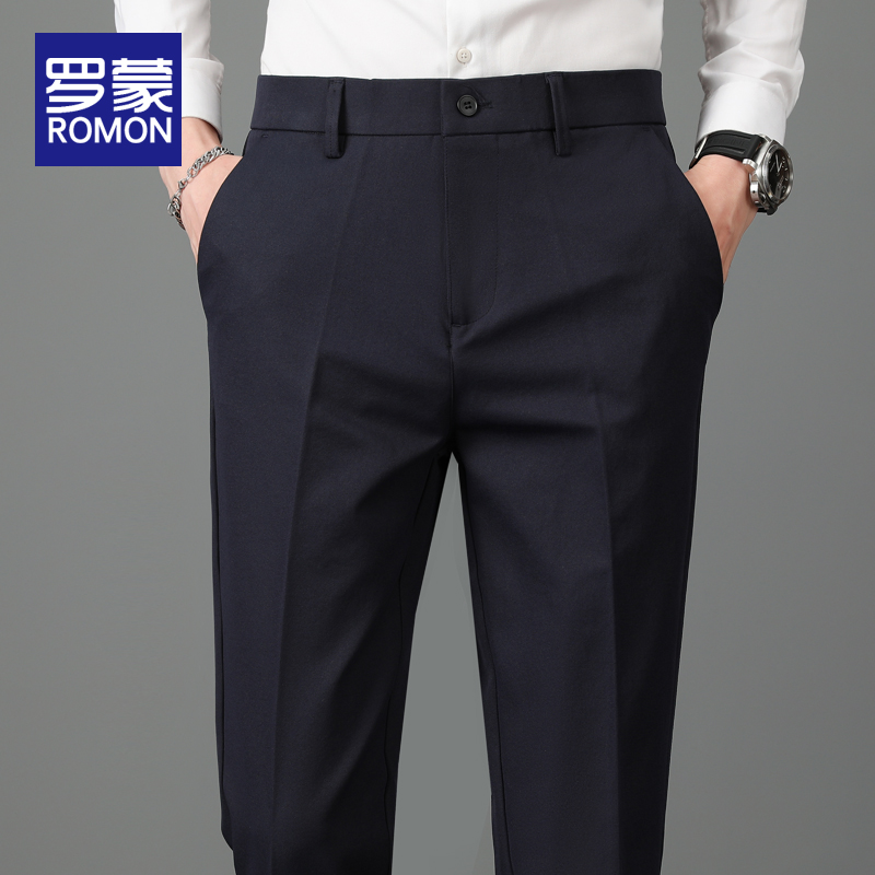 罗蒙男士休闲裤春夏季2024新款