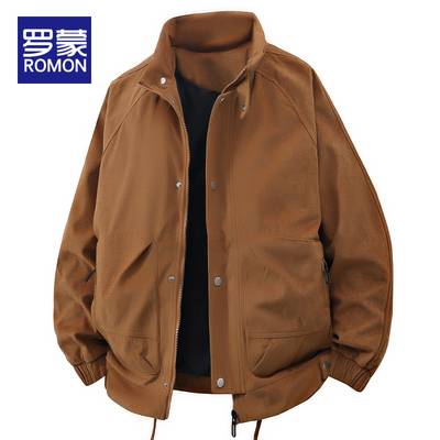 罗蒙立领秋季标准夹克