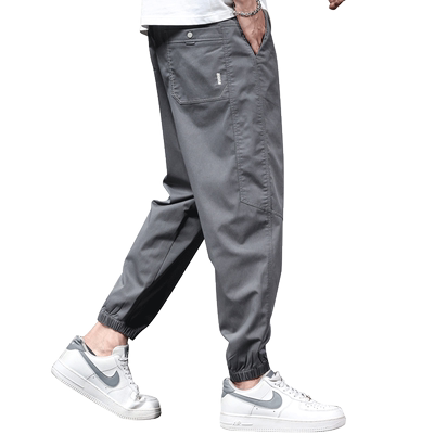 罗蒙夏季新款束脚休闲裤