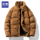 立领羽绒棉服外套加厚保暖棉袄 2026新款 罗蒙灯芯绒棉衣男男士 冬季