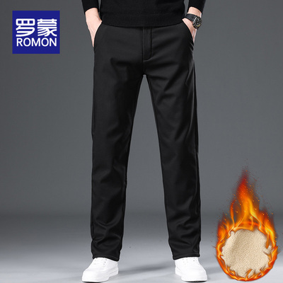 罗蒙长裤直筒基础大众休闲裤