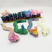 美娇蛇3d打印模型桌面摆件关节可活动创意儿童玩具礼物潮玩手办