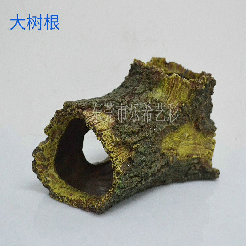 鱼缸造景装饰鱼虾躲避屋繁殖屋树根沉木屋空心树洞装饰躲避屋爬宠
