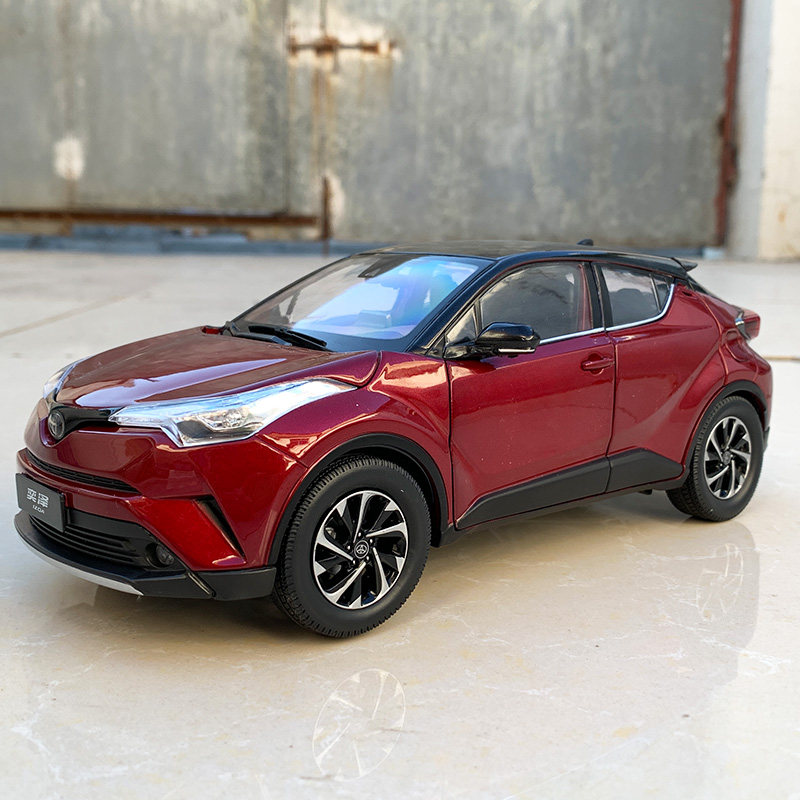 1:18一汽原厂奕泽TOYOTA IZOA越野车SUV仿真合金汽车模型摆件礼品