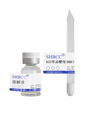 销X33毕赤酵母SHBCC D25035非模式菌株YPD琼脂培养基28℃培养活厂