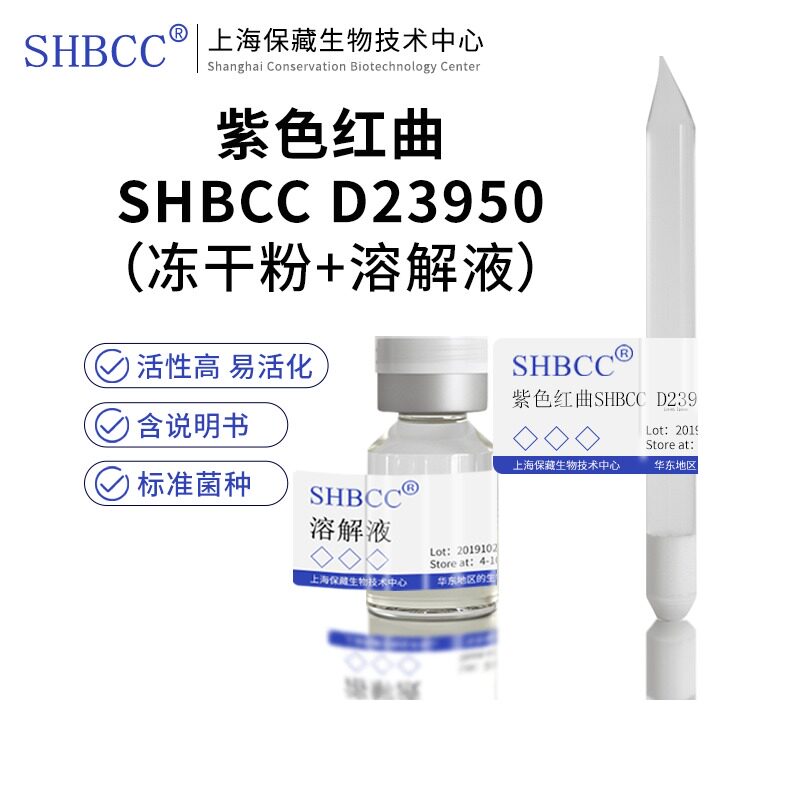 紫色红曲shbcc d23950用于酿造白酒,产淀粉酶,酯化酶,洛伐他汀