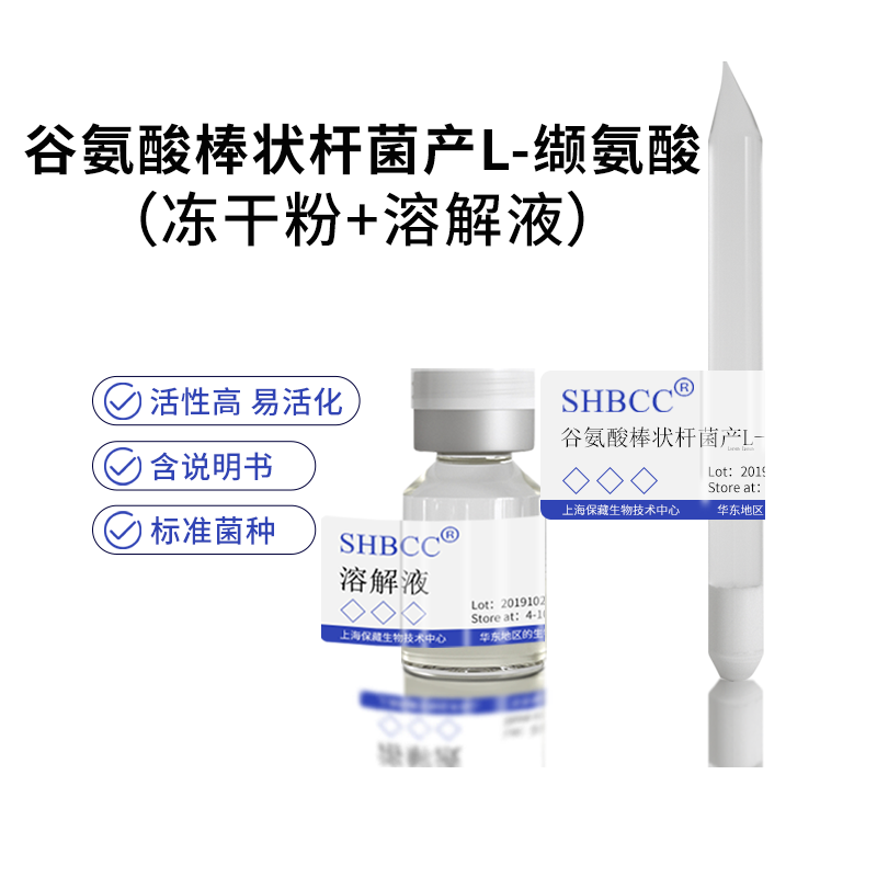 包邮冻干粉谷氨酸棒状杆菌产L-缬氨酸菌种培养服务