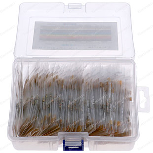 86种860个1 10M欧 4W碳膜电阻器直插精度5%四色环0.25瓦电阻包0欧