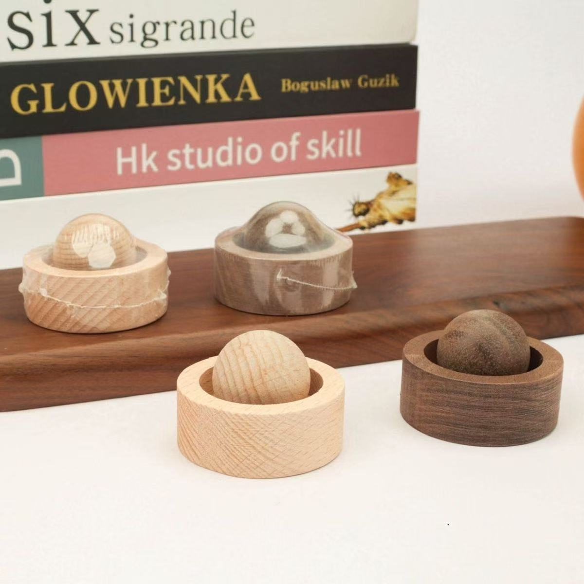 香木香薰摆件精油车载桌面香薰