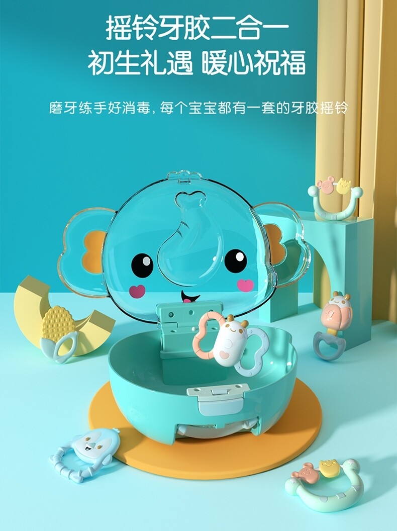 O Pui baby Grab train Toys Rattle Molar stick 0-2-3 4 months Newborn baby Dental gumin the Toy/Childs/Puzzle/Building block/Model , Child Bell/Cloth Play/Appease toys , Rattles  category - from Buy2taobao.com to provide professional Taobao agent buy service