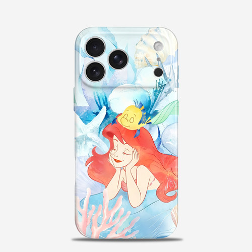 美人鱼公主 适用iPhone17promax苹果16e手机壳15高级感13小众14华为mate80不撞壳pura90小米17防摔oppofindx9