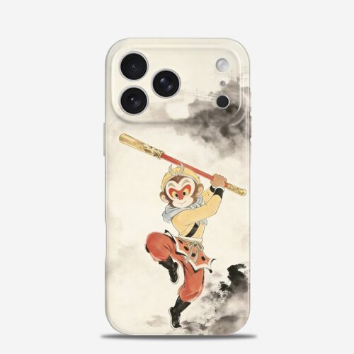 Q版孙悟空适用iPhone17promax手机壳15苹果16华为mate80高级感Pura70小米14小众13防摔oppofindx9卡通vivoS50