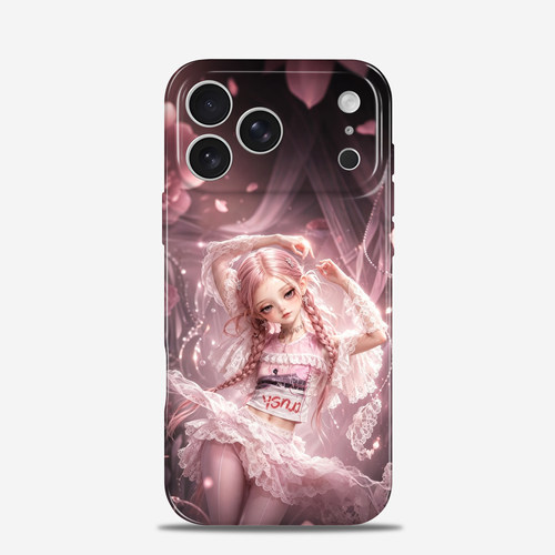 bjd甜梦少女 适用iPhone17promax苹果16e手机壳15高级感13小众14华为mate80全包pura90小米17防摔oppofindx8s