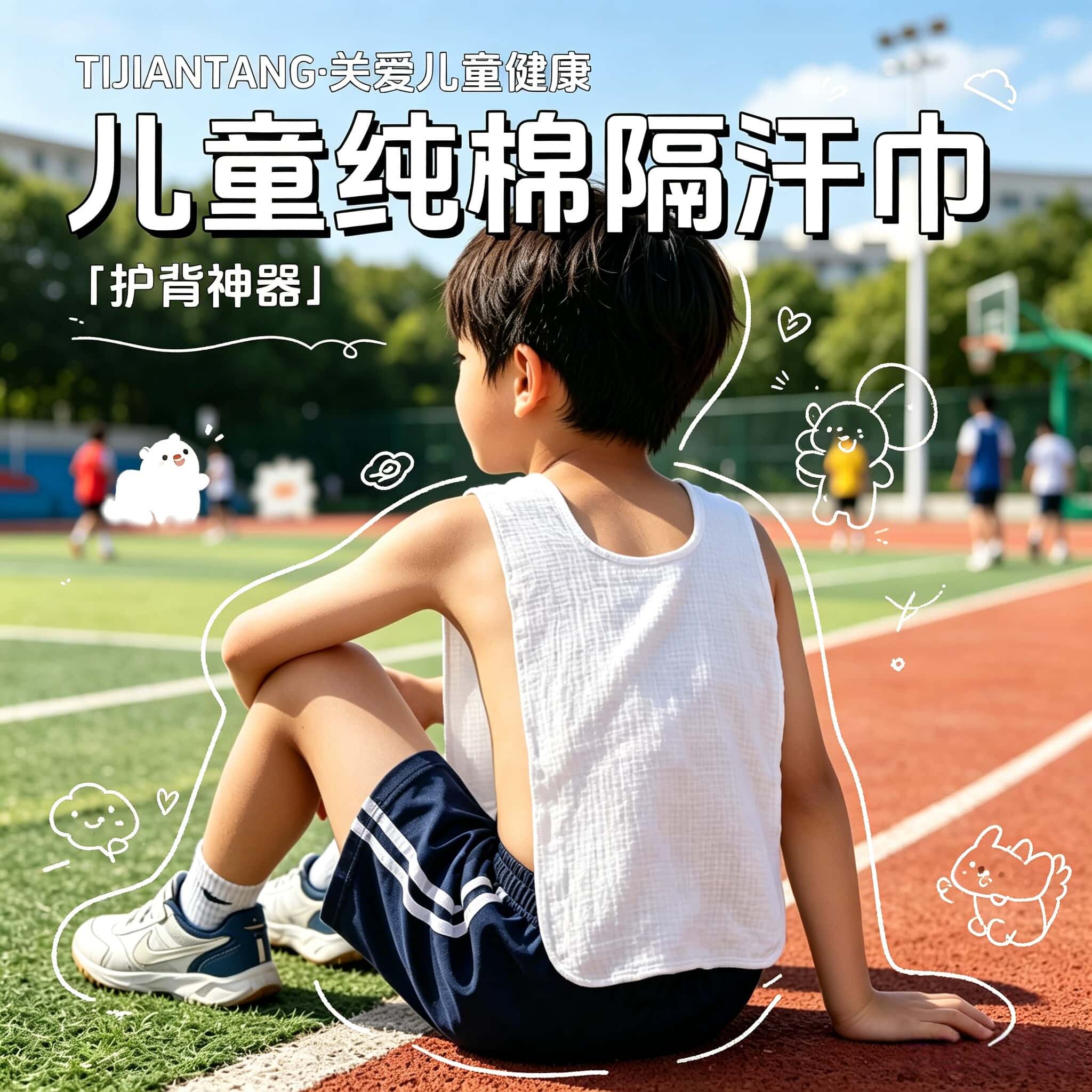 儿童吸汗巾,守护宝宝的运动健康