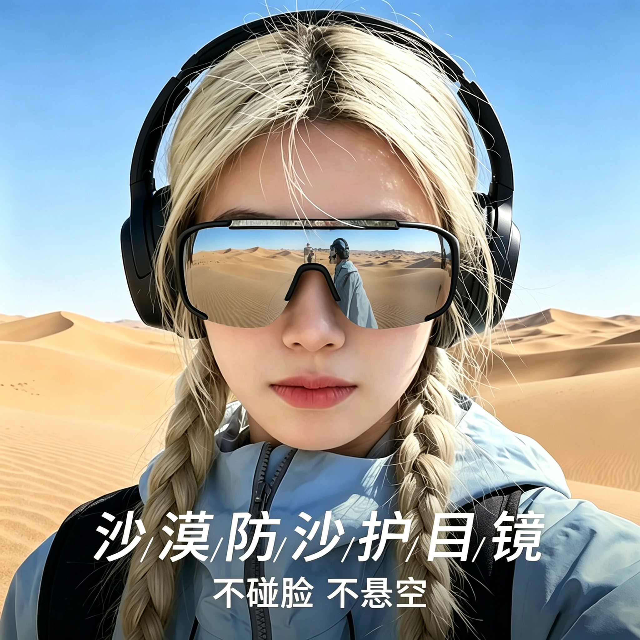 防沙护目镜沙漠西北旅游越野专用