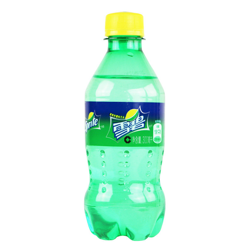 迷你雪碧 柠檬味汽水饮料300ml*24瓶 多省包邮