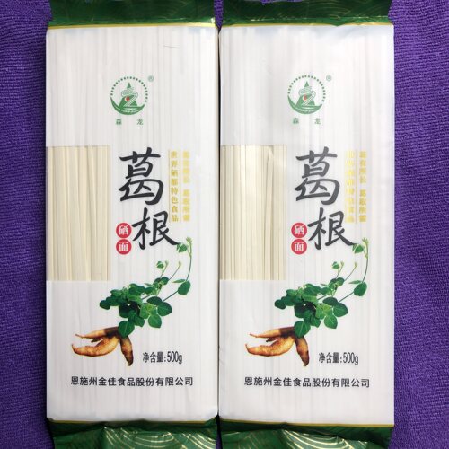 湖北面条恩施葛根硒面挂面