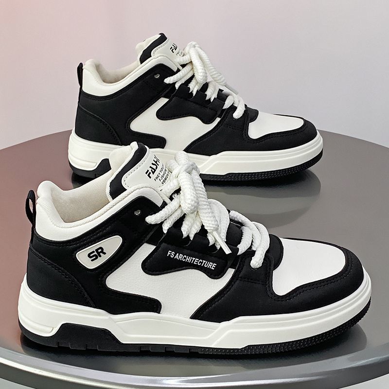 德训鞋男款2025新款冬季潮流百搭青少年校园板鞋高颜值男士运动鞋