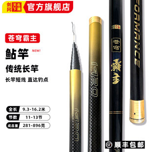 剑冈名满天下苍穹霸主中长节传统钓超硬挺传统钓竿草洞鲫鱼竿鲇竿