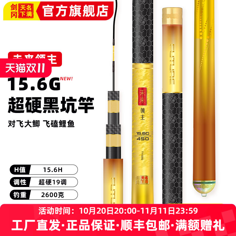 名满天下黑坑竿未来领主15.6G