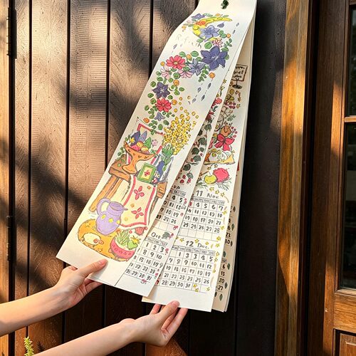 立减5元创意家居挂饰尼泊尔日历