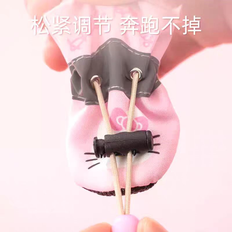 猫咪专用鞋子外穿防抓外出小猫穿的脚套猫猫袜子遛猫出门幼猫宠物
