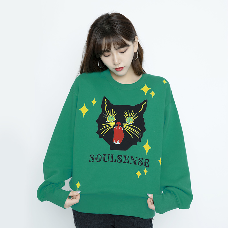 多色SoulSense常规宽松卫衣