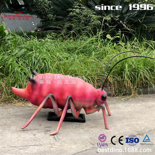 仿真昆虫主题场馆红外感应机械模型互动娱乐产品仿真动物生产