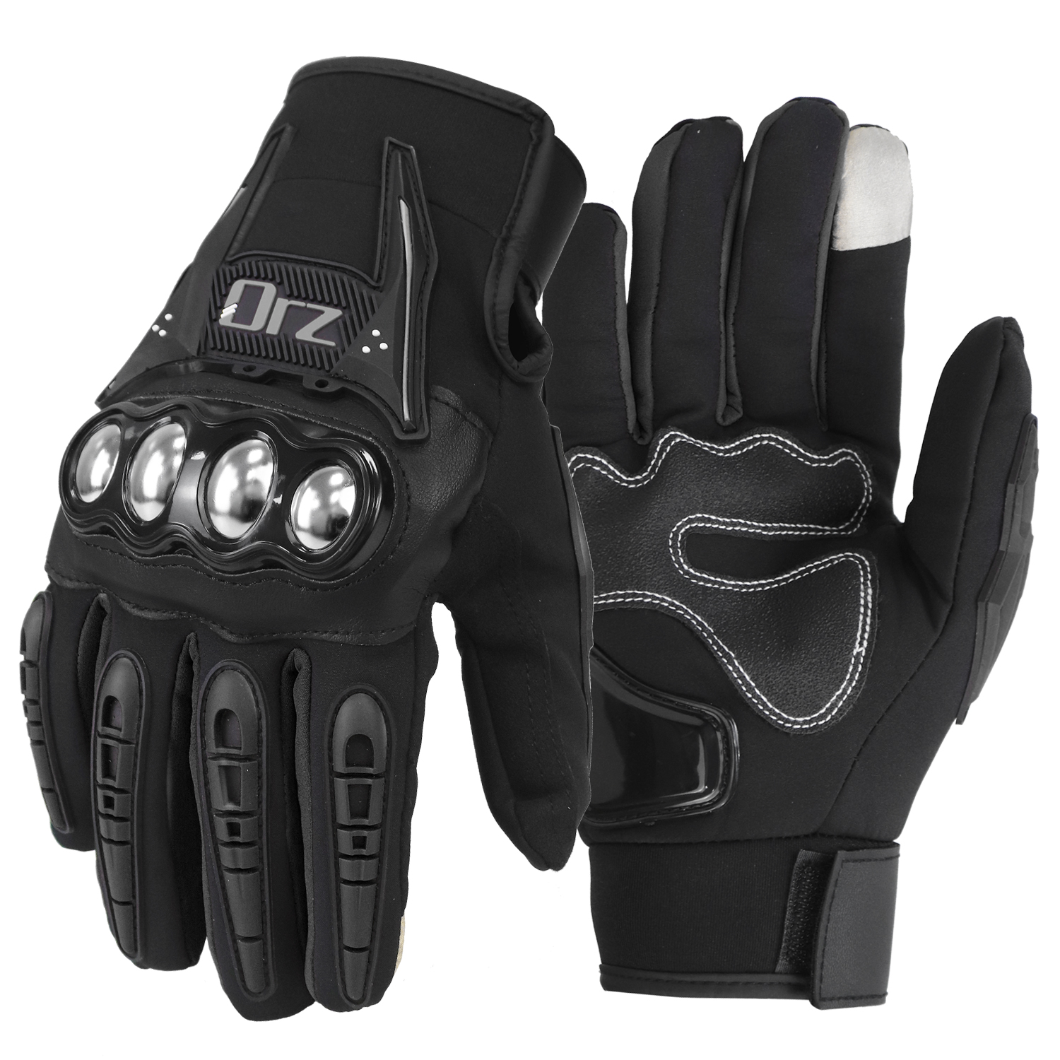 摩托车骑行手套加绒防水可触屏