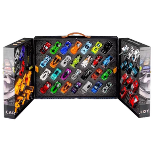 合金小汽车玩具车益智男孩仿真模型精美礼盒套装儿童生日礼物高档