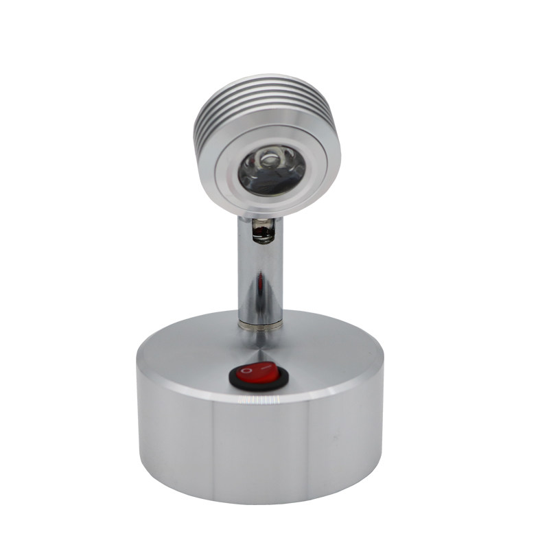 珠宝店专用led电池小射灯超亮迷你微型节能照明可移动无线柜台灯