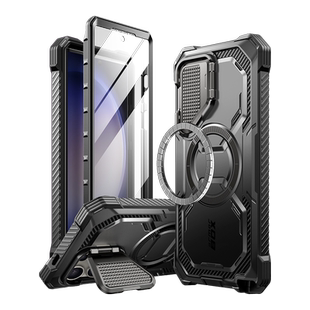 i-Blason适用于三星Galaxy S25ultra手机壳带支架全包防摔壳膜一体s25+保护套s24ultra运动Samsung硅胶硬新款