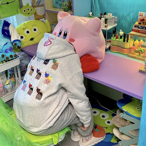 可爱pp棉午睡星之卡比抱枕