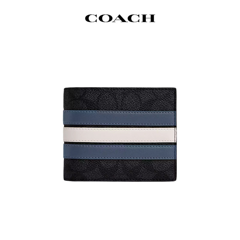 COACH/蔻驰男士短款Billfold名片夹钱夹卡夹钱包CW385WTC
