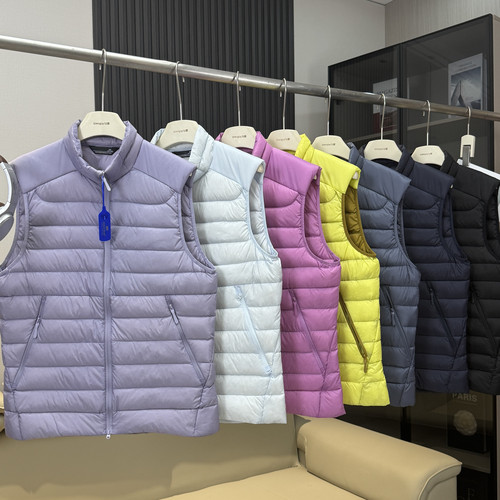 鸟家订单！户外山系情侣款保暖90白鸭绒立领叠穿排骨羽绒马甲背心