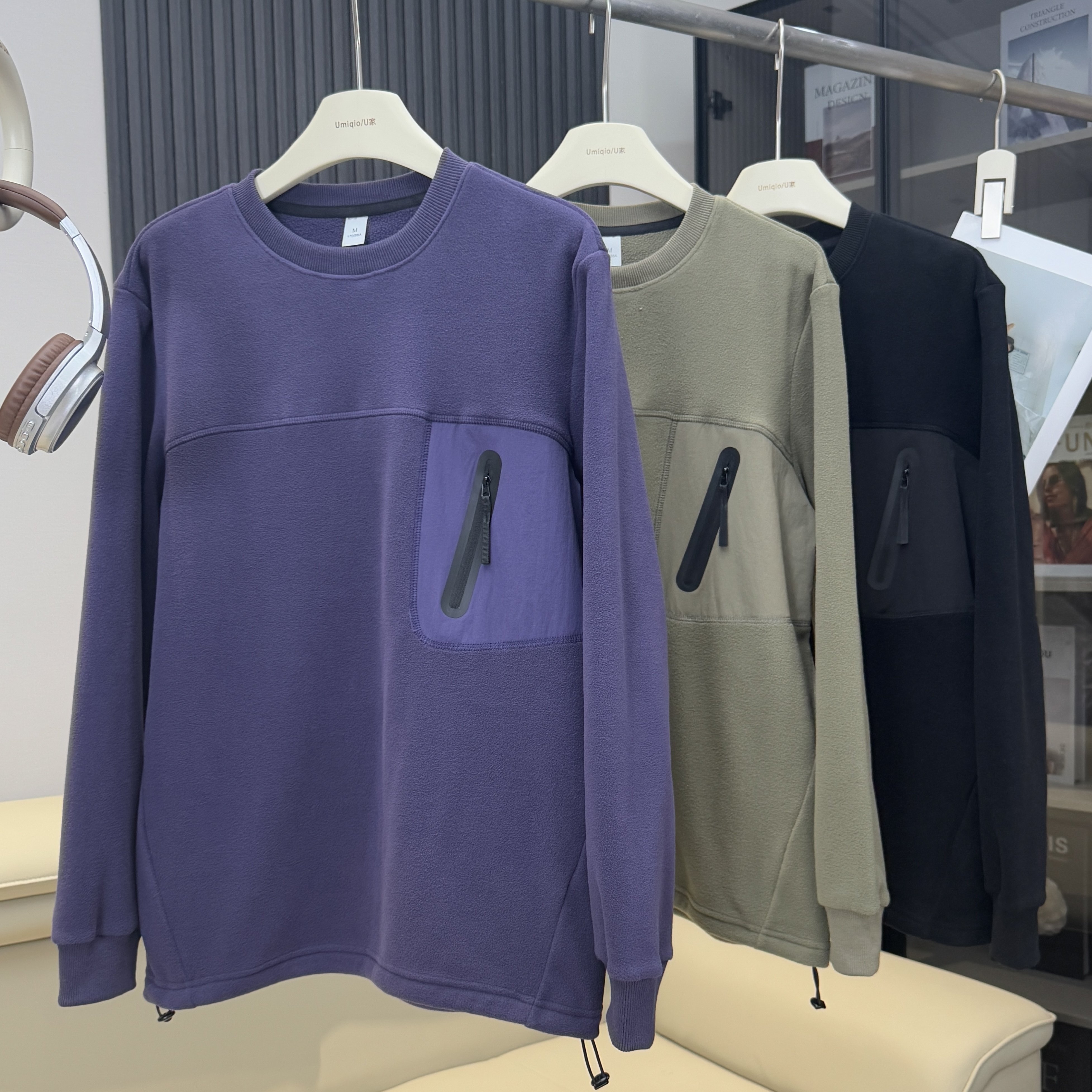 科技暖绒轻量化吸湿透气自发热男女通用户外中间层宽松套头抓绒衣,户外/登山/野营/旅行用品,抓绒衣,淘宝优惠券,粉丝福利购,淘宝优惠卷