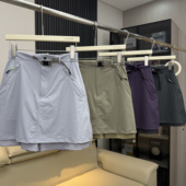 棵米ai蕉家 A字短裙女 短裤 户外山系防走光裙裤 防水速干显瘦工装