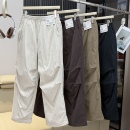 棵米ai蕉家！户外山系加绒保暖宽松防风防水工装阔腿裤伞兵冲锋裤