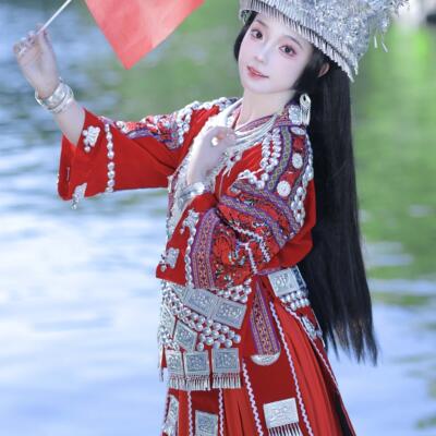 苗族服装土家族湘西演出服