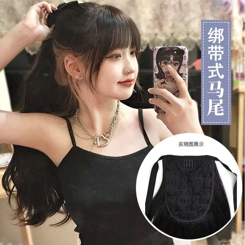 JK假发女高双马尾lolita日系绑带