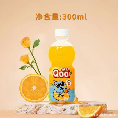 可口可乐美汁源酷儿整箱300ml*2