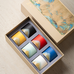 国潮文创茶杯伴手礼送国外客户领导朋友的中国特色礼物送老外实用