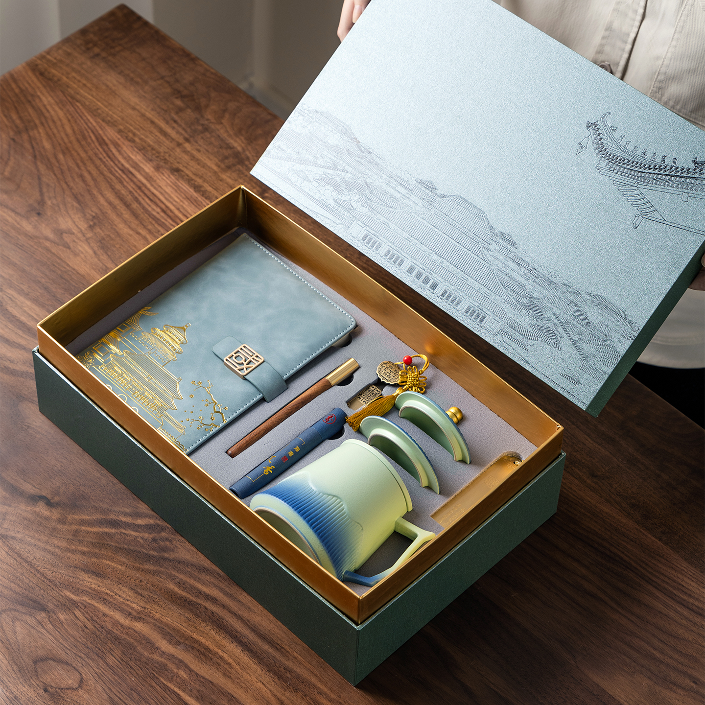 故宫文创泡茶水杯礼盒送长辈领导