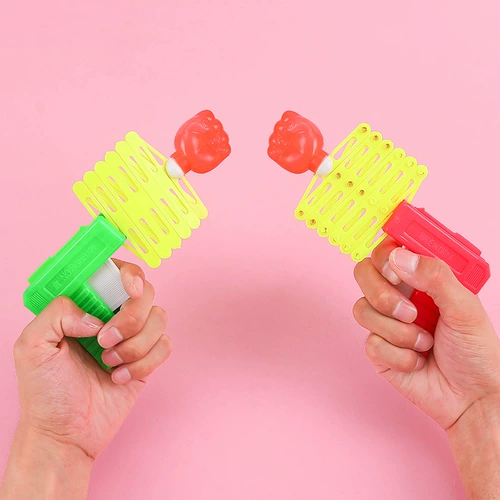 Телескопический забавный эластичный силовой пистолет, классическая игрушка, ностальгия